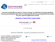 Tablet Screenshot of freemanschwabe.com
